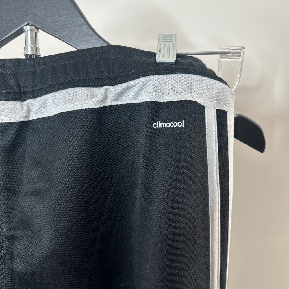 Women’s Adidas Black and White Joggers Medium - Picture 6 of 6